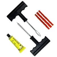 Kit Reparo de Pneu Sem Câmara - Remendo - macarrão - Foto 6