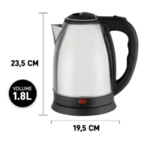 Jarra eletrica 127V-220v inox chaleira eletrica alta tecnogia - Foto 5