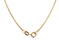 MJA-12750V-ALT13MM-C45 - Cordão Malha Veneziana, Com Pingente Gota, Em Ouro 18K - Foto 3