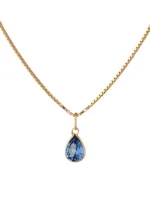 MJA-9644-ALT-9MM-C45 - Cordão Malha Veneziana, Com Pingente Gota, Em Ouro 18K - Foto 4