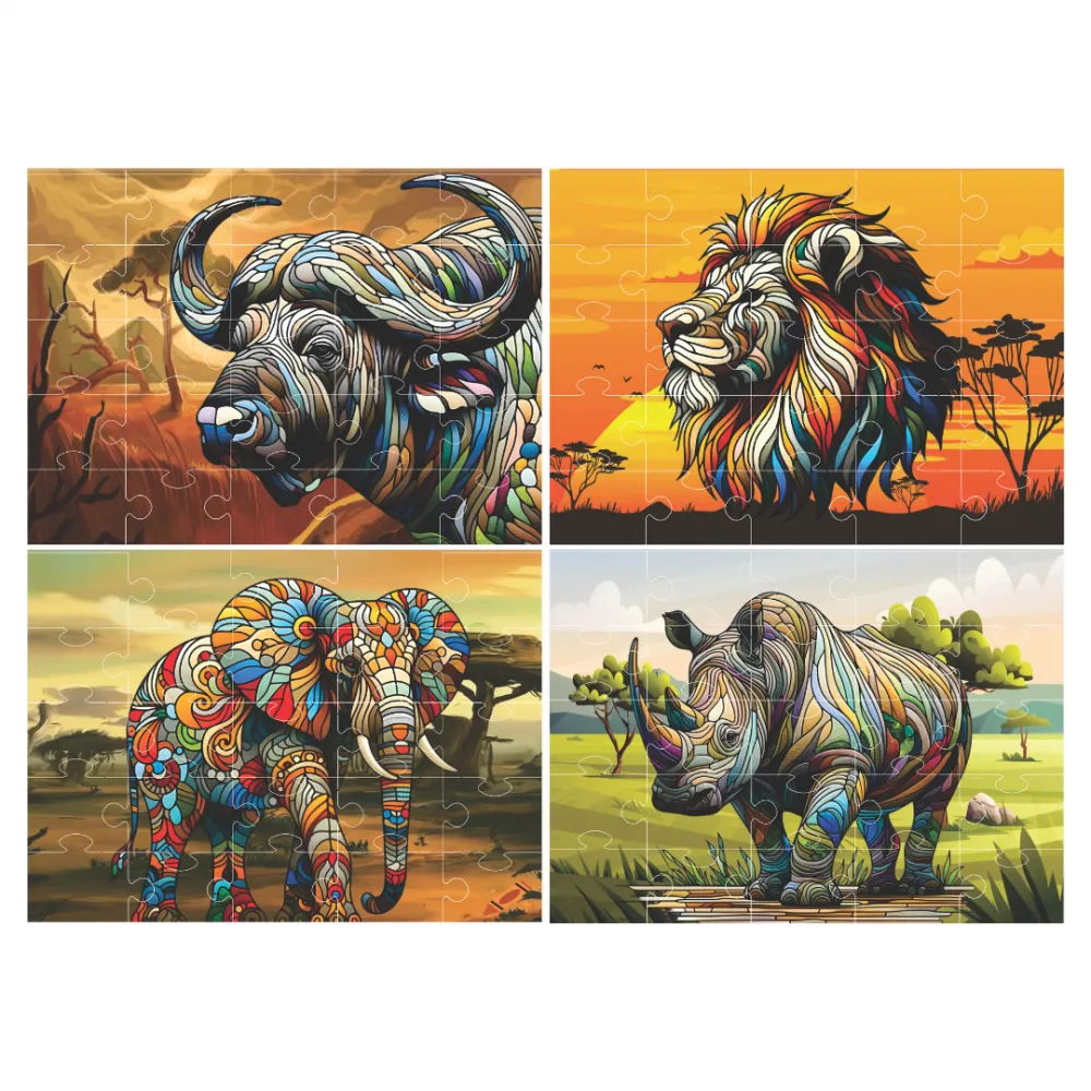 Quebra-cabeça Animais da África
