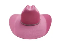 Ref: 15000 - Chapéu Country Dallas Lona Com Strass - Cor Pink - Foto 2