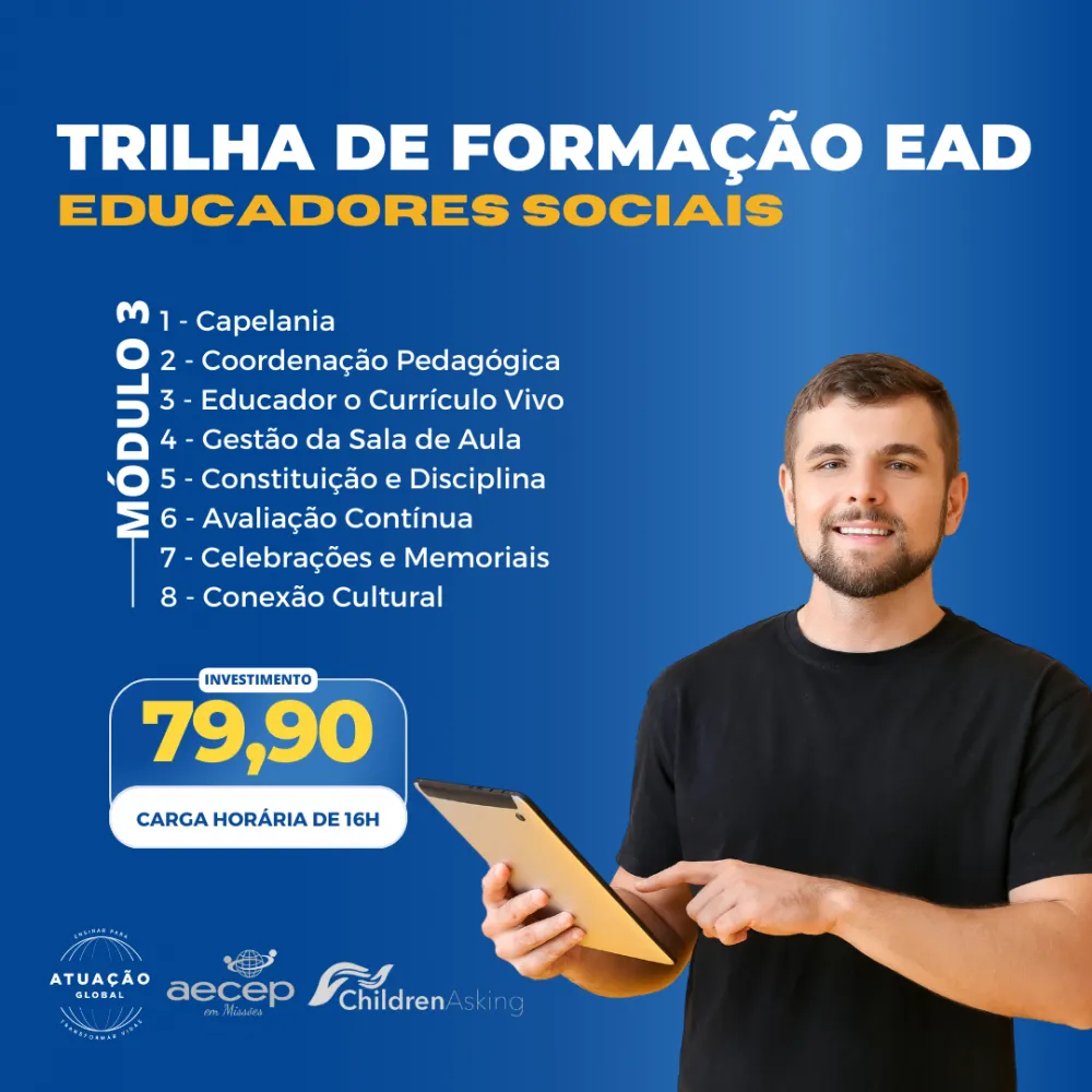 Trilha de Formação EAD Educadores - Módulo 3 Imagem
