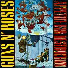 VINIL GUNS N ROSES APPETITE FOR DESTRUCTION SEM ENCARTE (PRODUTO USADO - MUITO BOM)