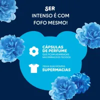 Amaciante de Roupa Líquido Concentrado Azul Tudão 900ML - Foto 5