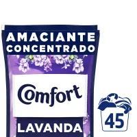 Amaciante de Roupas Comfort Concentrado Lavanda Refil 900ml - Foto 2