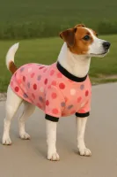 Roupa pet inverno vestido feito de soft, super quentinho e confortável para cães e gatos - Foto 2