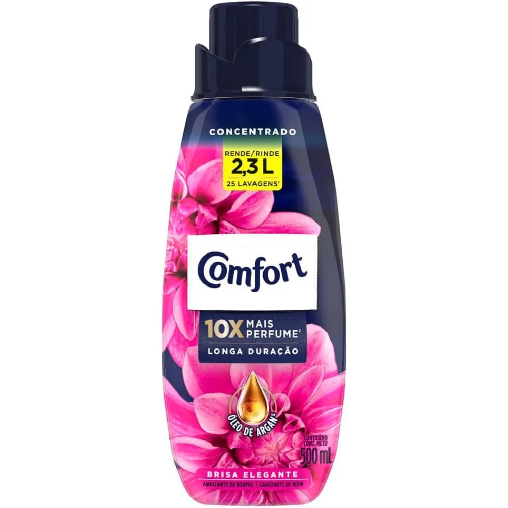 Amaciante Concentrado Comfort Fiber Protect 500 Ml Imagem