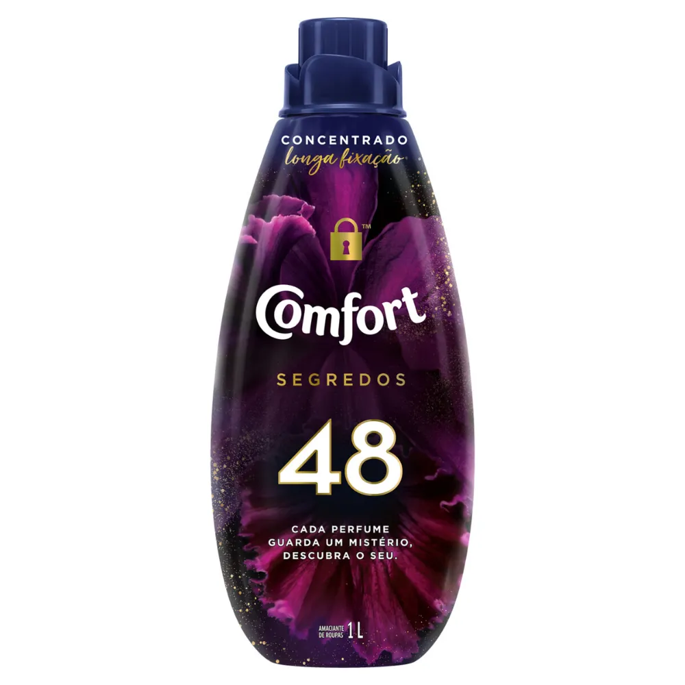 Amaciante De Roupa Concentrado Comfort 48 Segredos 1 Lt Imagem