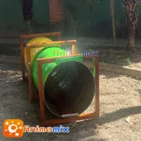 Tambor Túnel  Pet Duplo Particionado - Foto 2