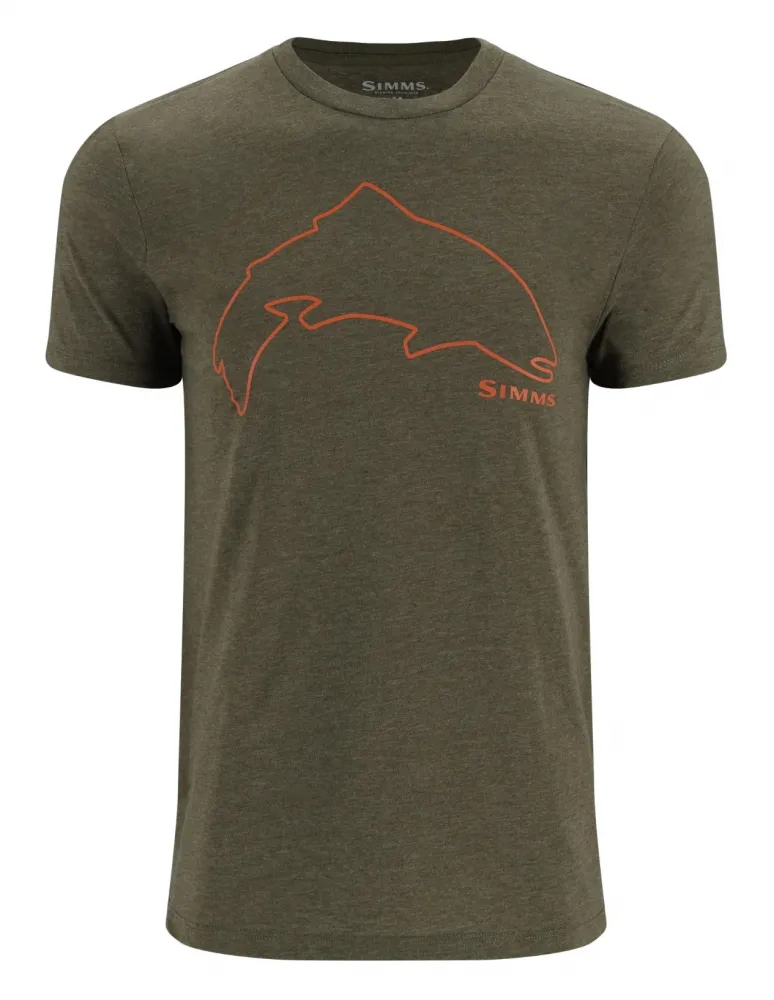  Simms - Camiseta Trout Outline M