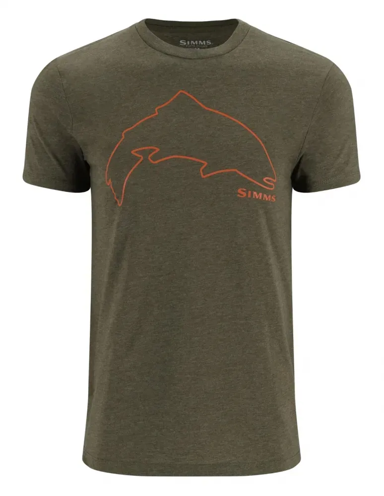  Simms - Camiseta Trout Outline G