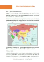 865 - Geografia - Paisagem e Modo de Vida - Ásia - 9º ano - PDF com 12 páginas - Foto 2