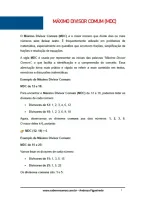 393 - Matemática - Máximo Divisor Comum (MDC) - 6º ano - PDF com 17 páginas - Foto 2