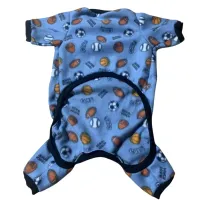 Roupa pet inverno macacão feito de soft, super quentinho e confortável para cães e gatos - Foto 5