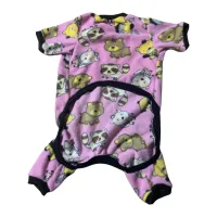 Roupa pet inverno macacão feito de soft, super quentinho e confortável para cães e gatos - Foto 9