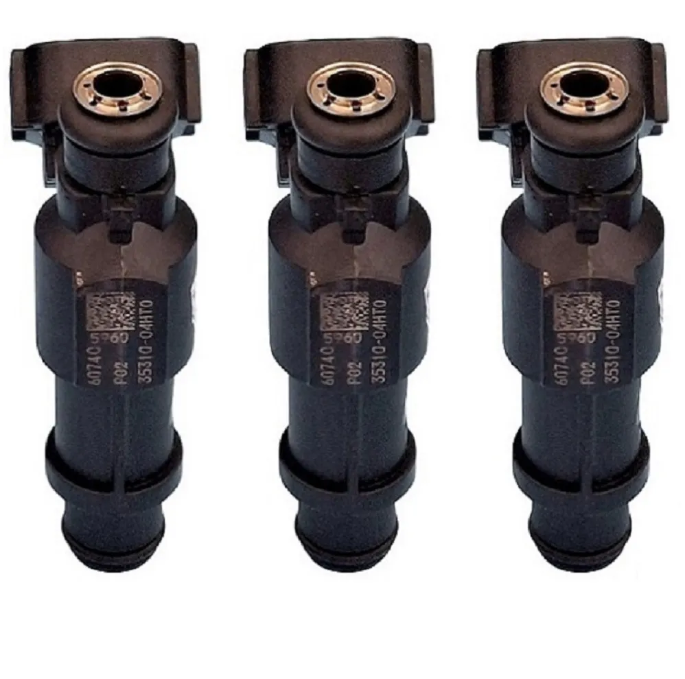 Jogo 3 Bico Injetor Hyundai Creta 1.0 Flex 3cc 35310-04HT0