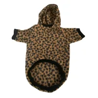 Roupa pet inverno casaco de capuz feito de soft, super quentinho e confortável para cães e gatos - Foto 8