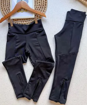 Calça Montaria Zíper ( Peluciada )