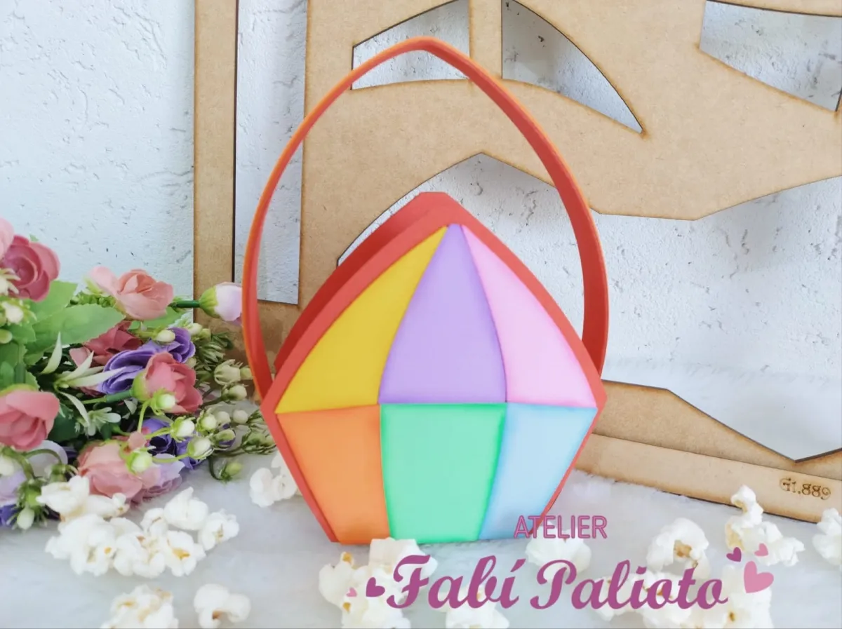 G1.889  Gabarito de Moldes  em MDF  Sacola Balão Junino Imagem