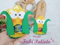 G1.892 Gabarito de Moldes  em MDF Milho Porta Bombom - Foto 4