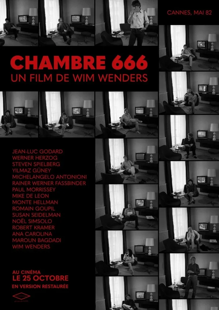 Quarto 666 (1982) Wim Wenders DVD - legendas em português Imagem