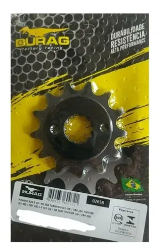 PINHAO CRF 250F/TORNADO 13 DENTES - DURAG