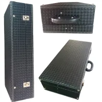 ESTOJO CASE PARA SAXOFONE ALTO PRETO TRANÇADO - Foto 5