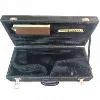 ESTOJO CASE PARA SAXOFONE ALTO PRETO TRANÇADO - Foto 7