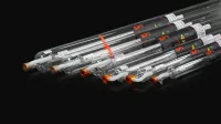 TUBO PARA MAQUINA DE CORTE E GRAVAÇÃO A LASER CO2 - 100W  - Foto 2