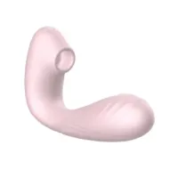 VIBRADOR DE CALCINHA COM ESTIMULADOR CLITORIANO MLVS1063