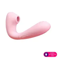 VIBRADOR DE CALCINHA COM ESTIMULADOR CLITORIANO MLVS1063 - Foto 3
