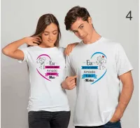 Camisetas Casal Apaixonado: amor e estilo  - Foto 4