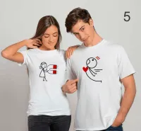 Camisetas Casal Apaixonado: amor e estilo  - Foto 5