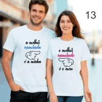 Camisetas Casal Apaixonado: amor e estilo  - Foto 13