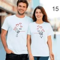 Camisetas Casal Apaixonado: amor e estilo  - Foto 15