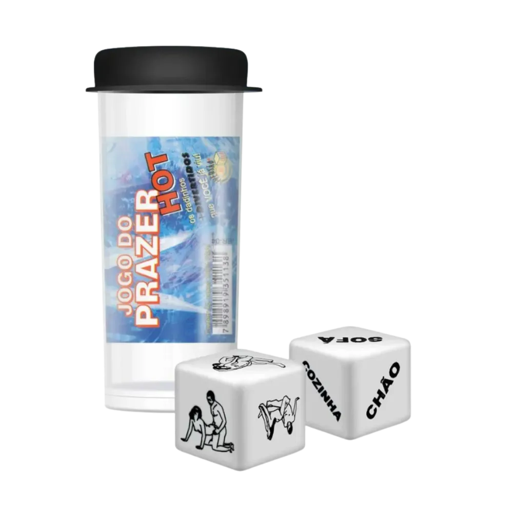 Jogo do Prazer Dado Hot 2 unidades Imagem