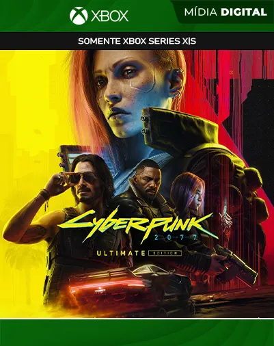 Cyberpunk 2077: Ultimate Edition – Xbox Series XS – Mídia Digital Imagem
