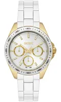RELÓGIO ORIENT CERAMIC FEMININO ANALÓGICO FTSKM005 DOURADO