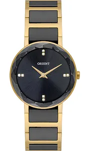 RELÓGIO ORIENT CERAMIC FEMININO ANALÓGICO FTSS0136 DOURADO