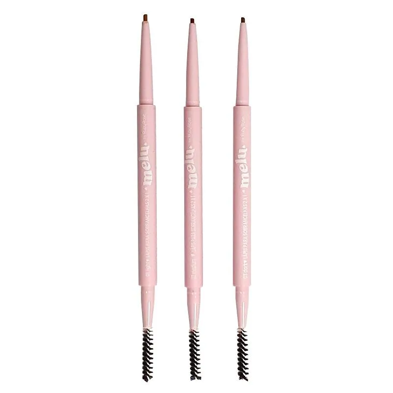 Lápis para sobrancelhas 2x1 Melu