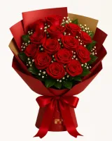 Bouquet Amor Supremo 15 rosas Colombianas