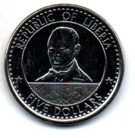 Libéria - 2022 - 5 Dollars - Sob/Fc - Foto 2