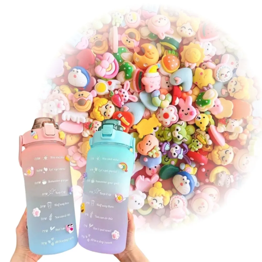 Kit Adesivos 3d Garrafas Squeeze Prova D