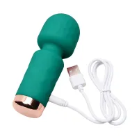 MINI VARINHA MÁGICA 10 VIBRAÇÕES SILICONE SOFT TOUCH- HERO - RECARREGÁVEL - SI.                                         LIBYSEXSHOP - Foto 4