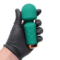 MINI VARINHA MÁGICA 10 VIBRAÇÕES SILICONE SOFT TOUCH- HERO - RECARREGÁVEL - SI.                                         LIBYSEXSHOP - Foto 5