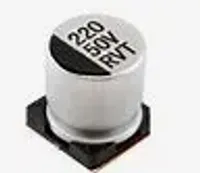 CAPACITOR ELETROLITICO 220uFX50V   SMD    10X10,2 mm