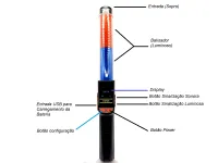 Bafometro Bastão  - Foto 3