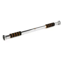 Barra Fixa Porta Exercício Crossfit Treino Musculação Barra Ajustável Porta 62cm 92cm GT369