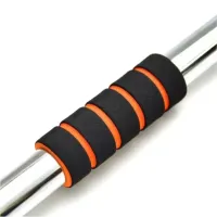 Barra Fixa Porta Exercício Crossfit Treino Musculação Barra Ajustável Porta 62cm 92cm GT369 - Foto 4